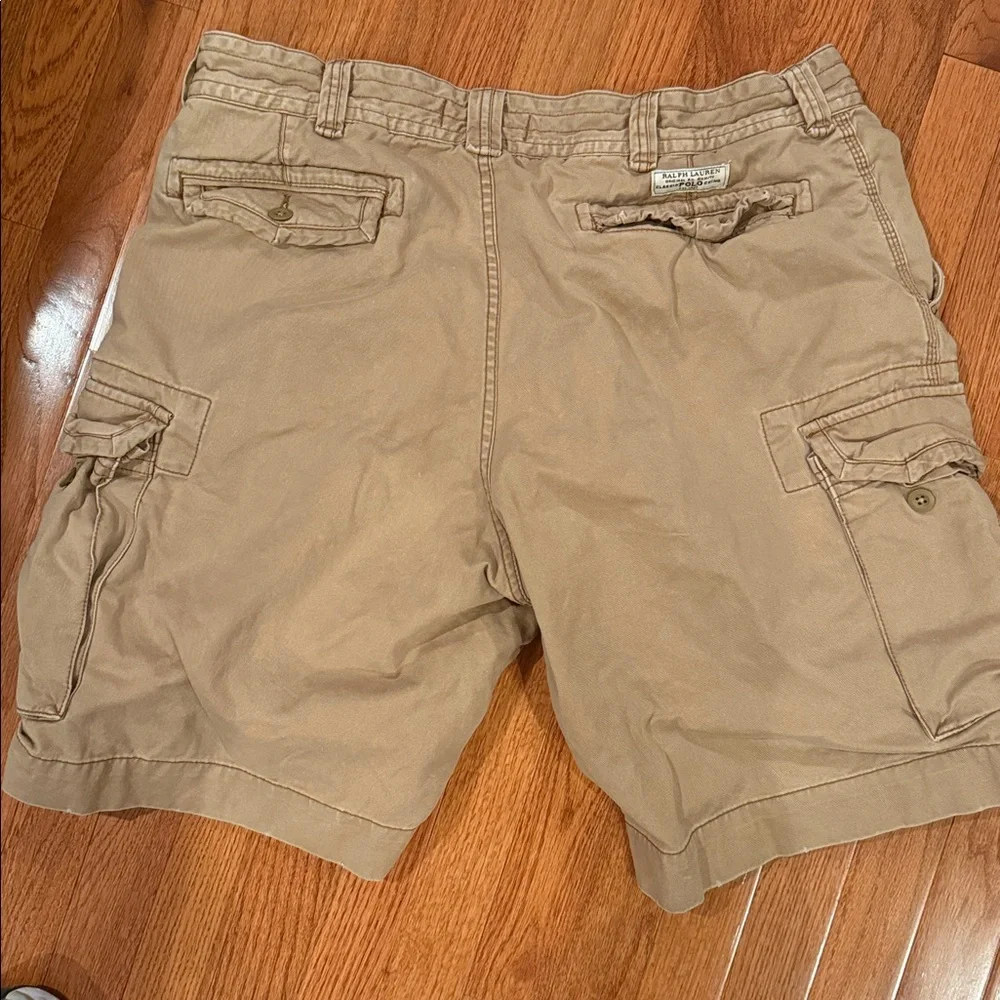 Polo by Ralph Lauren Khaki Cargo Shorts - Picture 3 of 3
